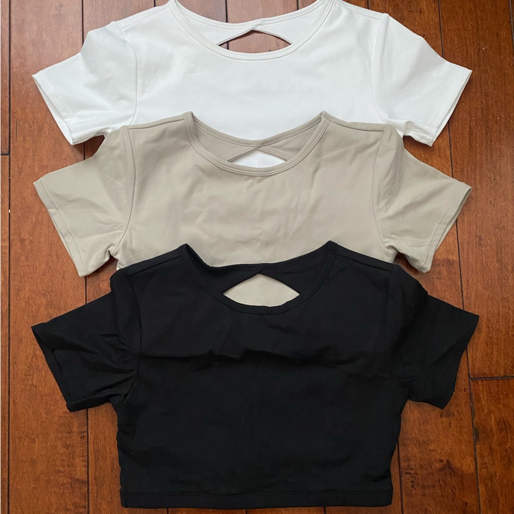 Backless Workout Tops